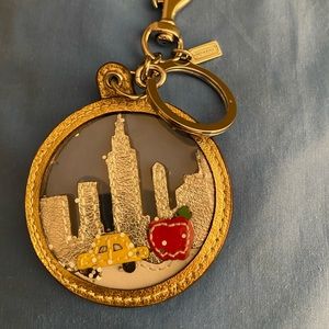 Coach Big Apple Keychain
